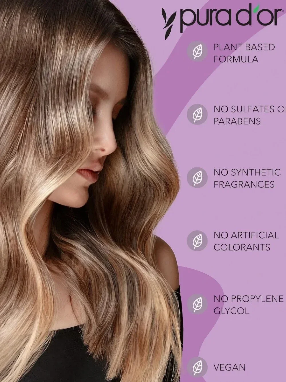 Pura d'or ColorHarmony Purple Shampoo - NEW